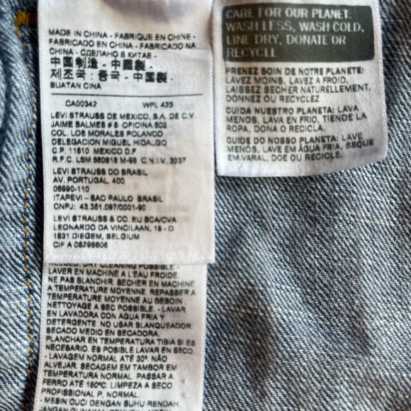 Levi’s Women Jean Jacket Size XS - Picture 3 of 5